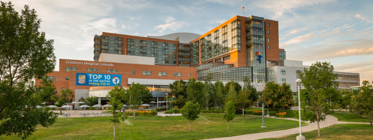 One of the Childrens Hospital Colorado buildings