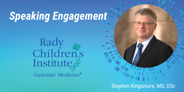 Speaking Engagement: Stephen Kingsmore