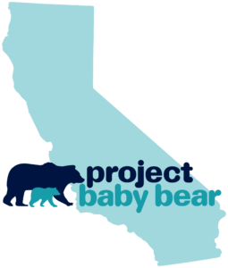 Project Baby Bear logo against a California outline