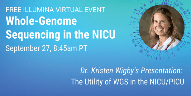 WGS in the NICU | free virtual event
