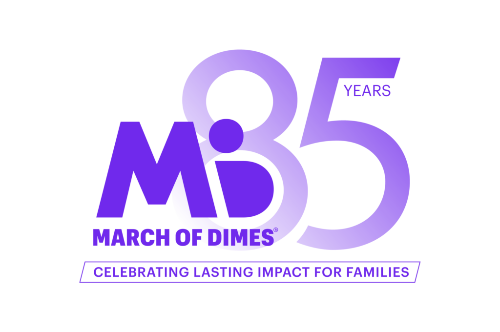 March of Dimes 85th anniversary logo
