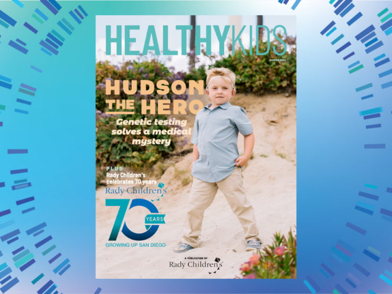 Healthy Kids Magazine cover