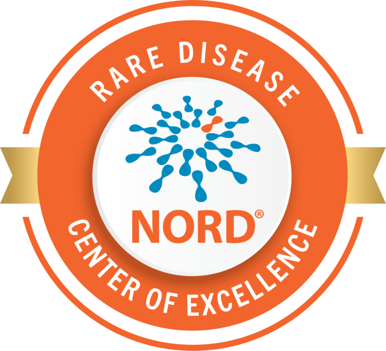 NORD Rare Disease Center of Excellence badge